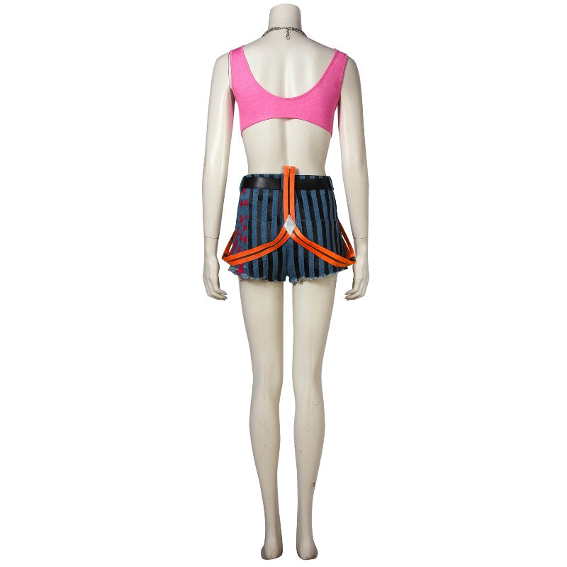 Halloweez Harley Quinn Rainbow Cosplay Costume - Top-Level Halloween Outfit