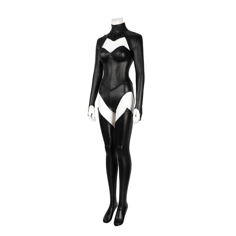 Halloweez Madelyne Pryor Cosplay Jumpsuit & Cloak - X-Men Villain Halloween Outfit