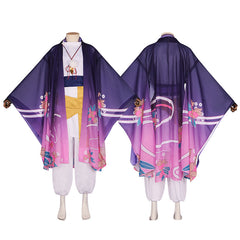 Genshin Impact Scaramouche Cosplay Costume - Anime Wanderer Outfit for Men, Retro Halloween Performance Wear - Halloweez