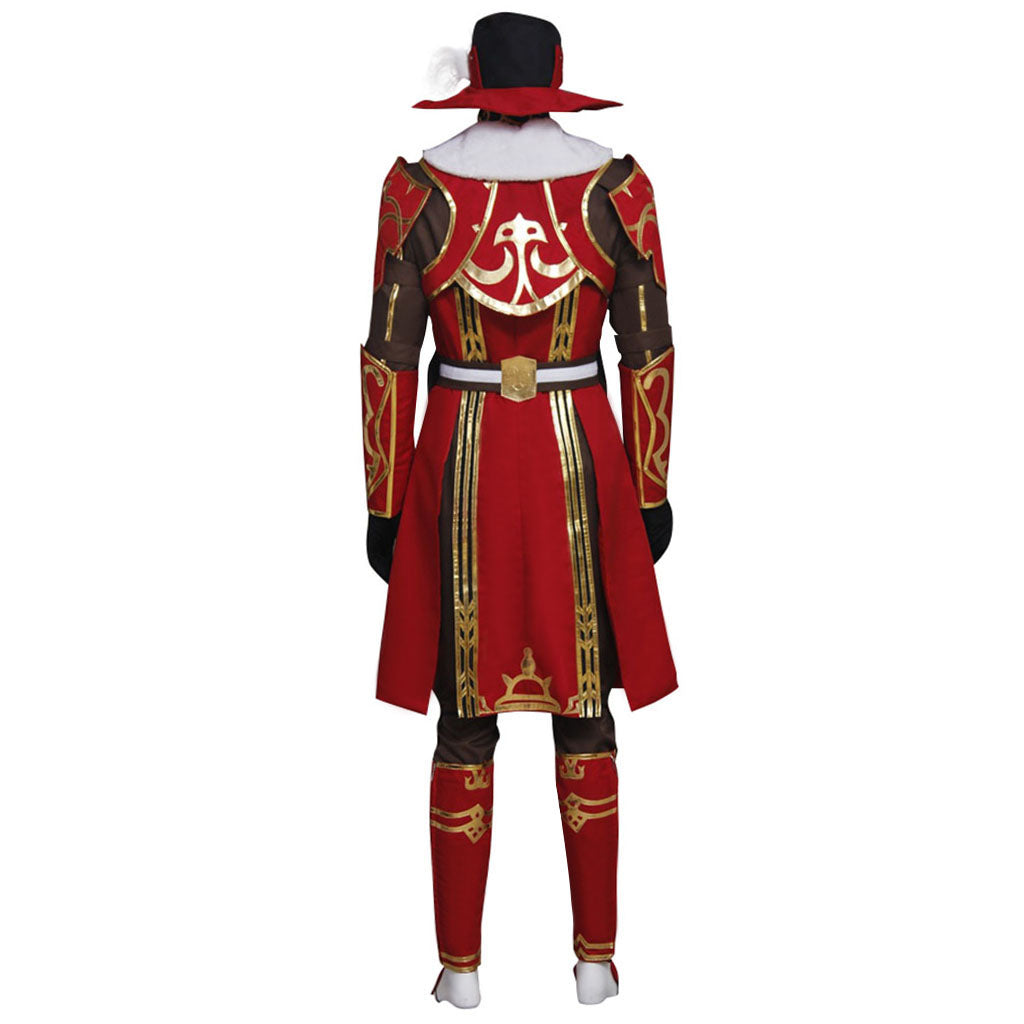 Costume de cosplay du mage rouge de Final Fantasy XI pour Halloween | Série de jeux de cosplay premium