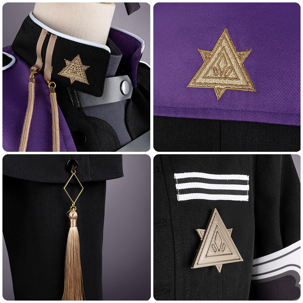 VTuber Nagao Kei 2D Cos Anime Game Men Women Uniform Set - High Quality Cosplay Costume - Halloweez