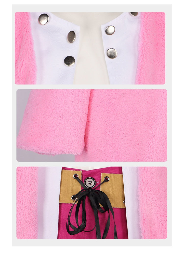 One Piece Donquixote Doflamingo Cosplay Costume for Halloween and Anime Events