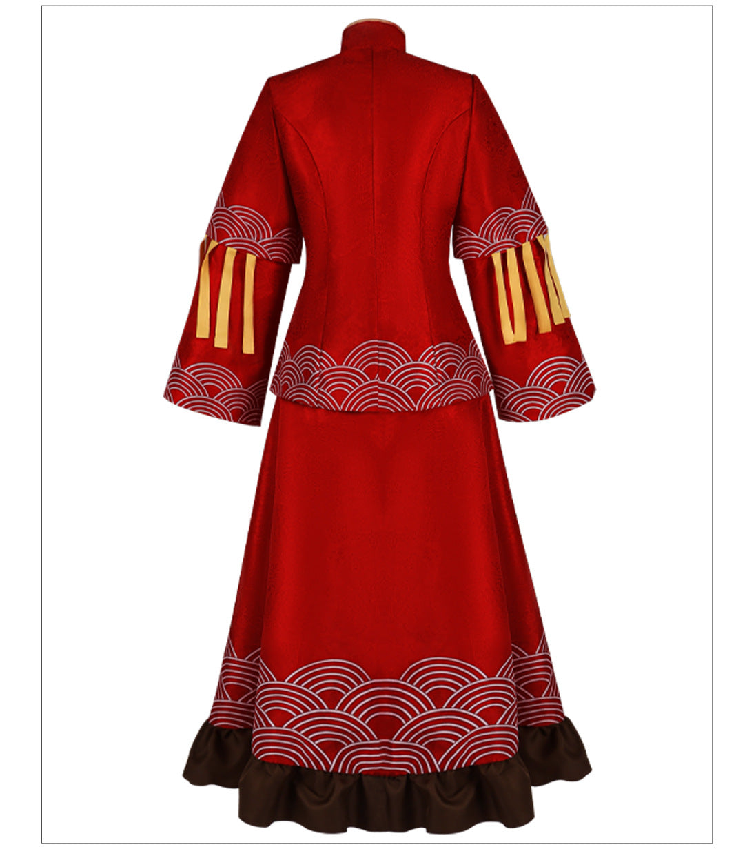 Fifth Personality cos Paper Bride Linkage 2D Anime Costume Halloween Ghost Bride Cosplay Costume Full Set - Halloweez