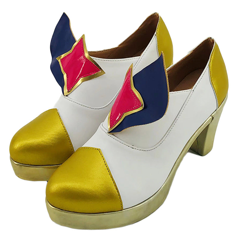 League of Legends Star Guardian Ahri Cosplay Shoes for Comic Conventions - Halloweez