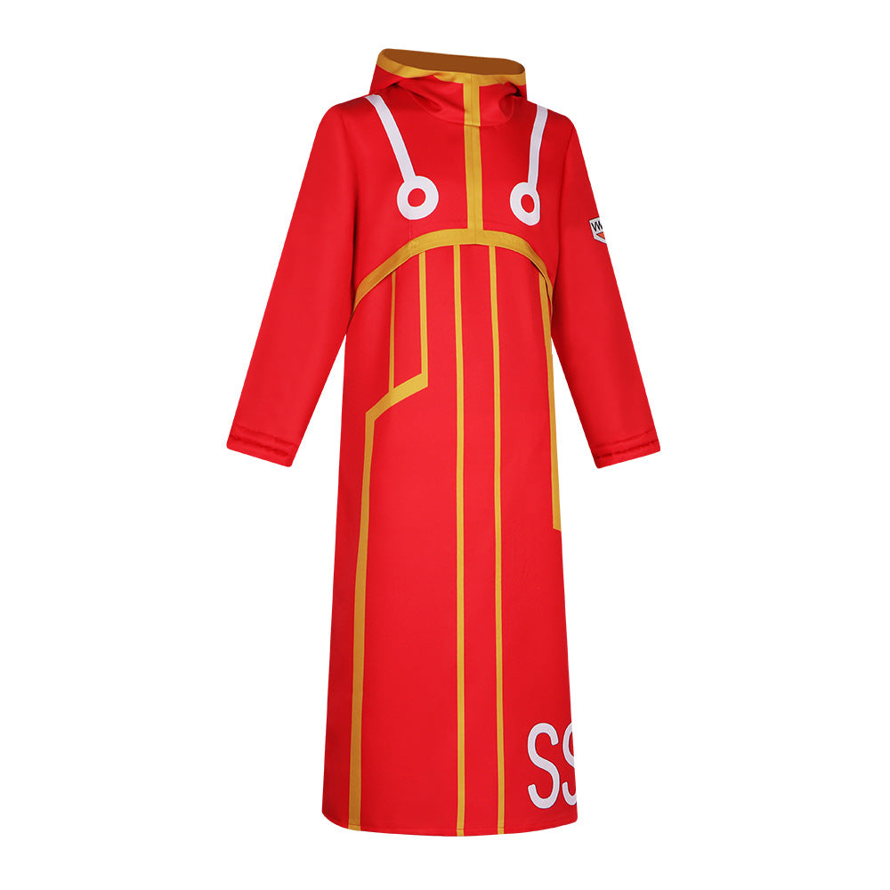One Piece cosplay Egghead Island arc Luffy costume Future Island performance outfit - Halloweez
