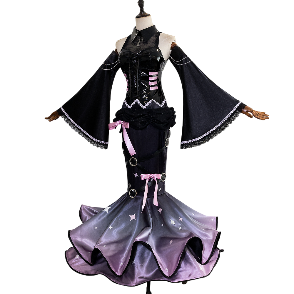 Disfraces de Cosplay de la serie Halloweez Hatsune Miku y Luka Megurine Raccoon