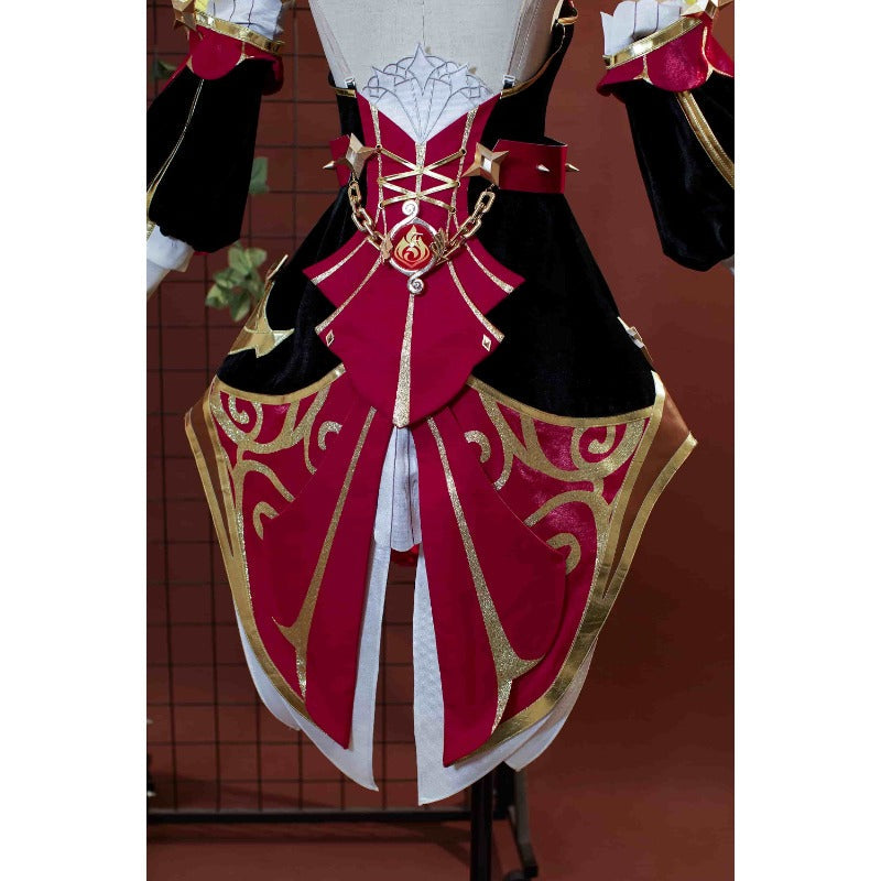 Disfraz de cosplay de Chevreuse de Halloween: conjunto completo para el juego de rol de Genshin Impact