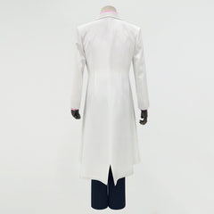 Gintama Ginpachi Sensei Sakata Gintoki White Lab Coat Cosplay Costume