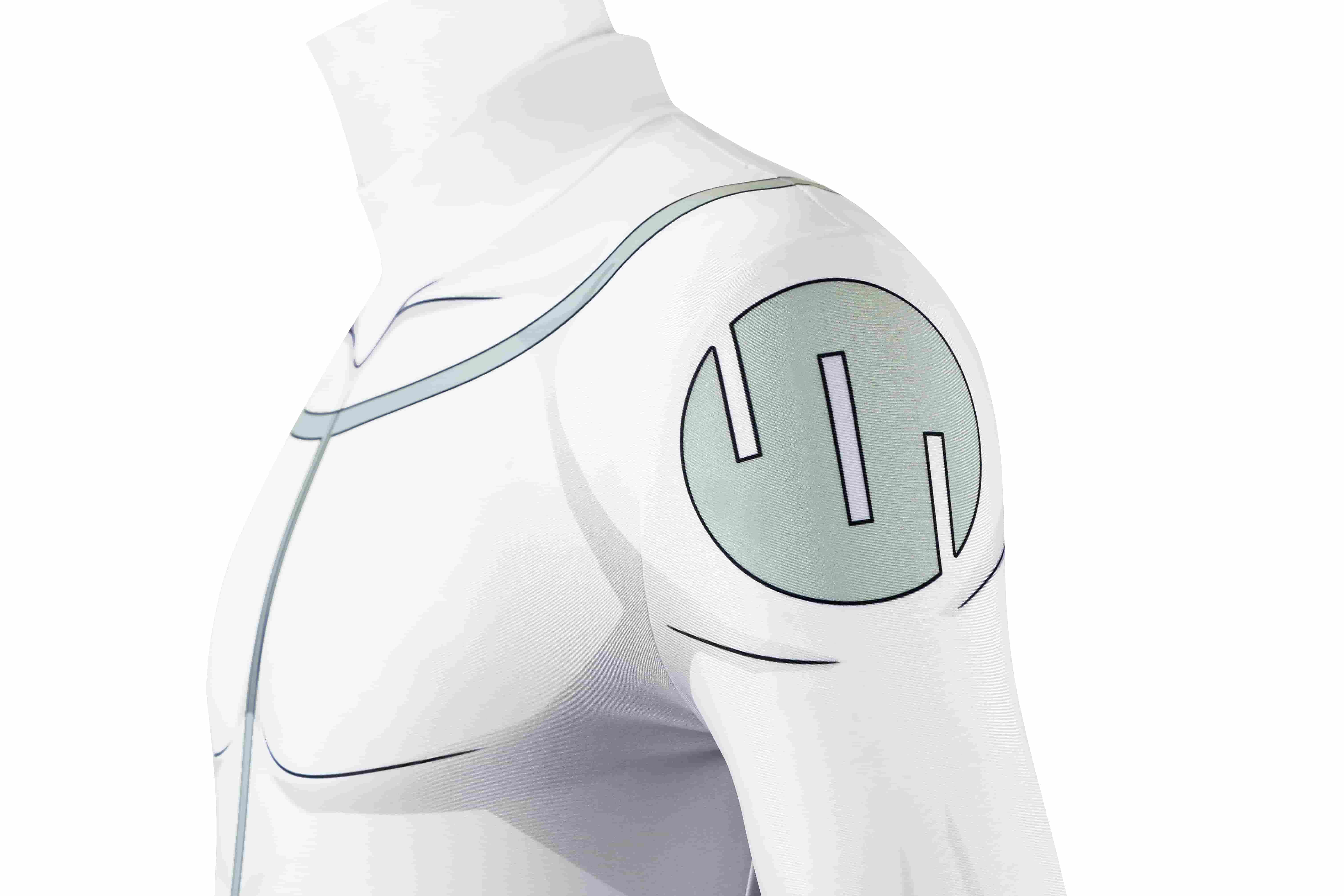 Invincible Viltrumite Mark Full Body Tights Cosplay Costume, Complete Invincible Youth Superhero Jumpsuit Outfit for Cosplay Party - Halloweez