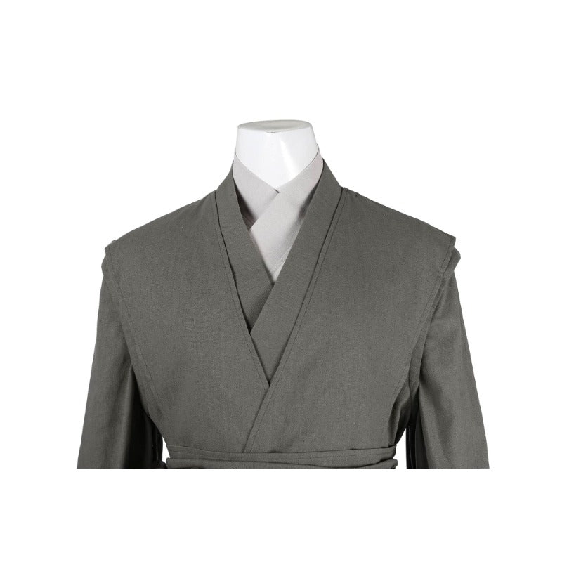 Halloweez Obi-Wan Kenobi Cosplay Costume - Complete Jedi Knight Set for Halloween & Carnival