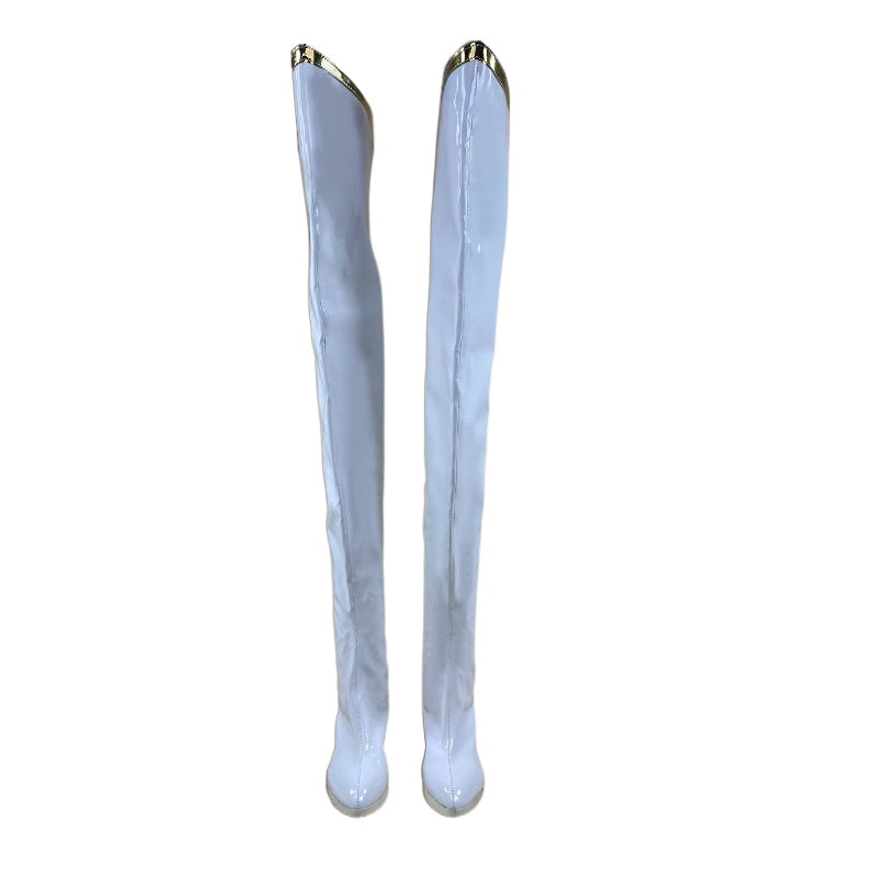 1653 Code Geass: Lelouch of the Rebellion C.C. Britannia Outfit Cosplay Shoes for Anime Conventions - Halloweez
