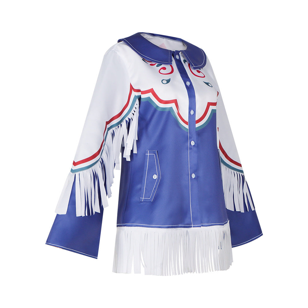 Street Fighter 6 Lily Cosplay Costume Full Set Tribal Outfit for Halloween Performance - Halloweez