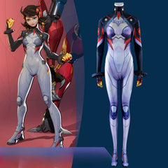 Marvel Rivals Penny Parker Cosplay Bodysuit Full Body Tight Jumpsuit Halloweez