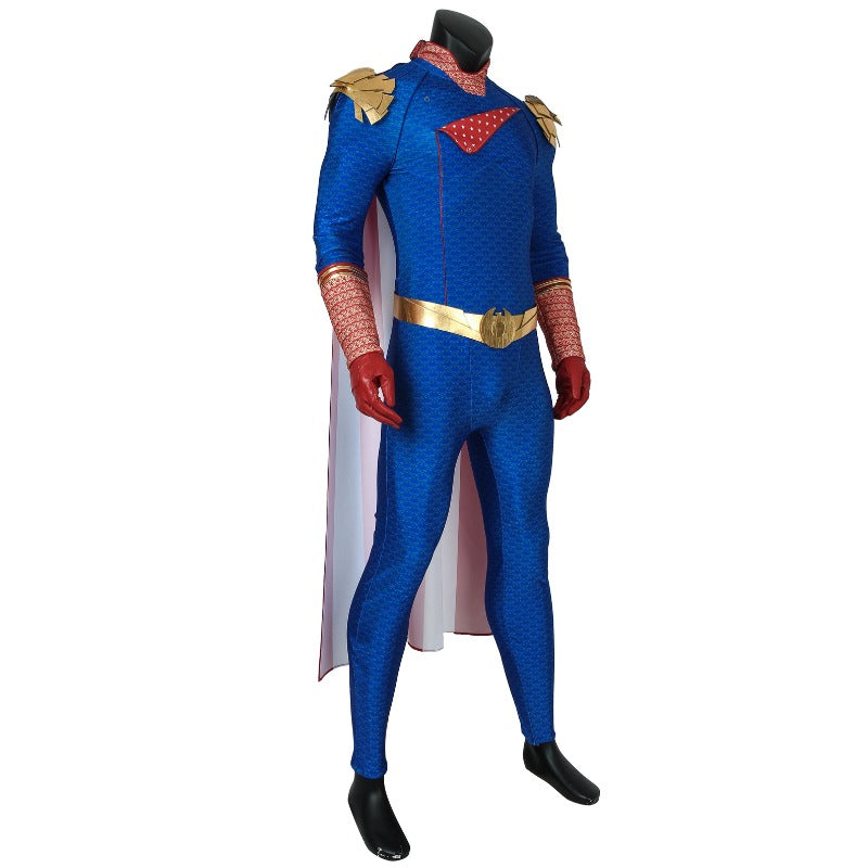 Traje de cosplay de Homelander de Halloween: conjunto de disfraz de John de la temporada 1 para niños