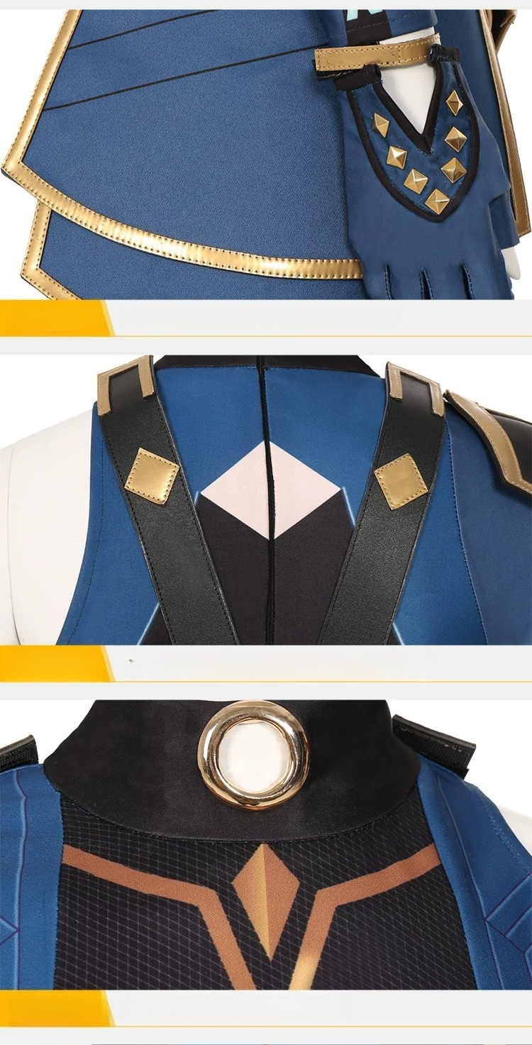 Valorant Reyna Cosplay Full Set, Game Character Reyna Costume Women, Halloween Party Outfit Full Cosplay Suit - Halloweez