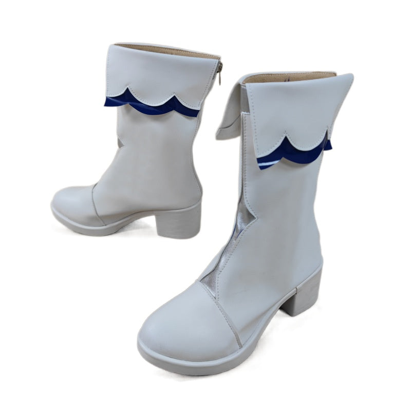 2098 Sword Art Online Asuna Yuuki Water Elf Cosplay Shoes for Anime Conventions - Halloweez