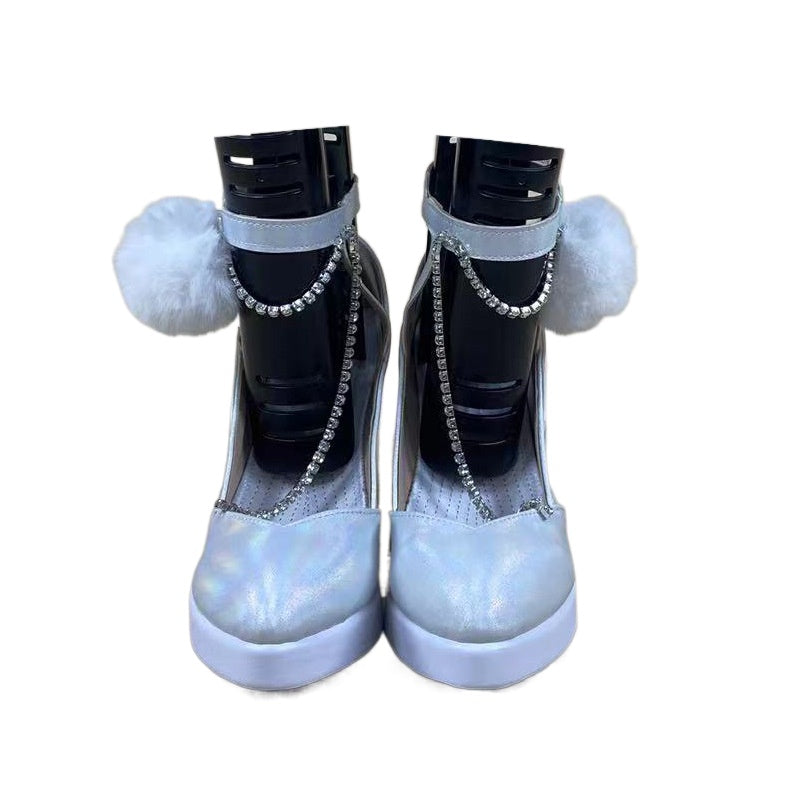 1634 Naraka: Bladepoint Tianlu Ruiguang Zhushen Cosplay Shoes for Anime Expo Performance - Halloweez