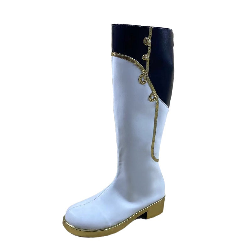 1680 Meet in the Cold Water Gentle Cosplay Shoes for Anime Conventions - Halloweez