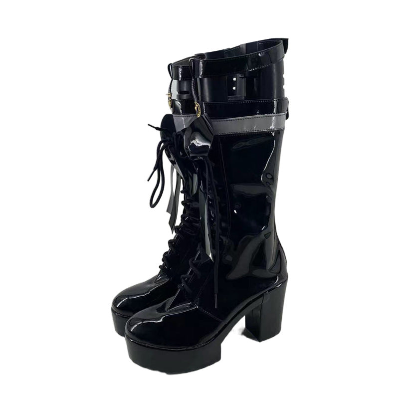 1378Nijisanji Hoshikawa Sara Cosplay Shoes for Anime Conventions and Performances - Halloweez