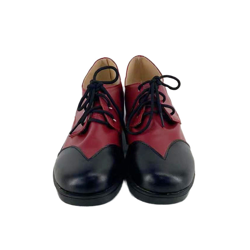 1514 Twisted Wonderland Alice Deuce Cosplay Shoes for Anime Conventions - Halloweez