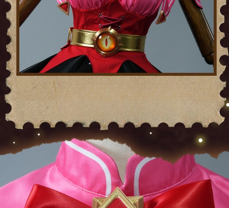 Honor of Kings Angela Night Lolita Cosplay Full Game Costume Set - Halloweez