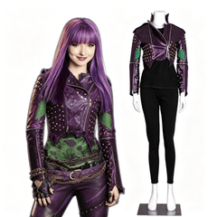 Descendants 2 Mal Cosplay Costume Custom for Halloween Comic Con