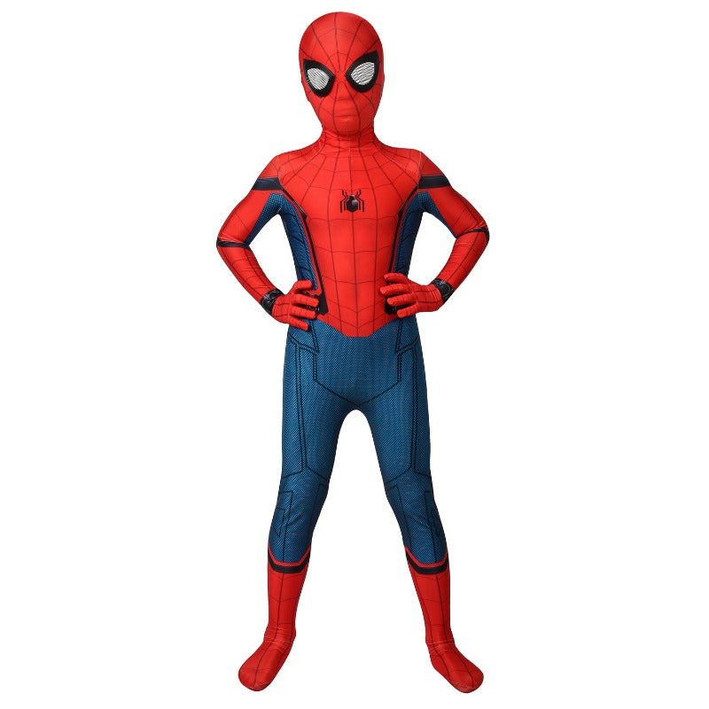 Spider-Man Homecoming Kids Jumpsuit - Halloween Cosplay Costume by Halloweez