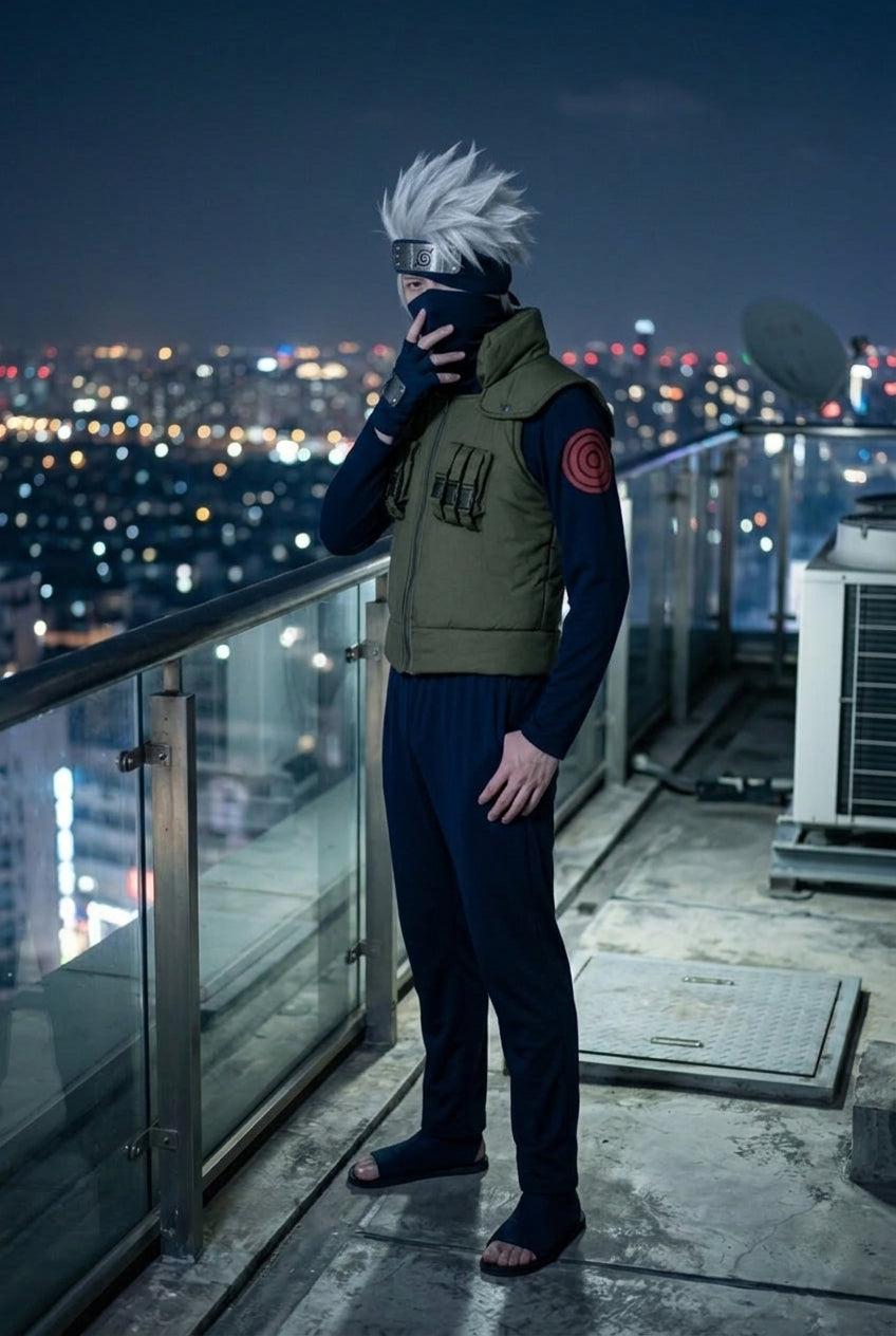 Naruto Hatake Kakashi Cosplay Costume - Halloweez