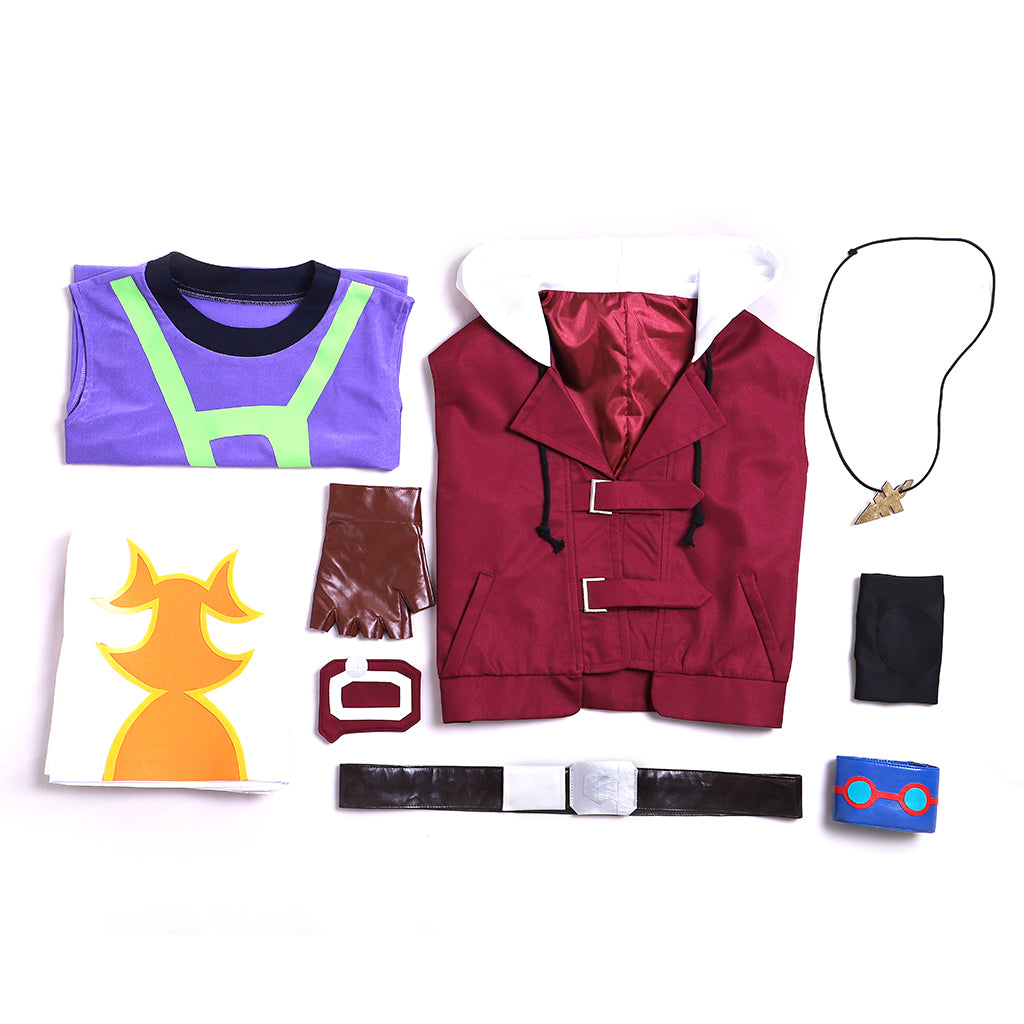 Halloweez Yuma Tsukumo Cosplay Costume | Premium Anime Game Event Outfit - Halloweez