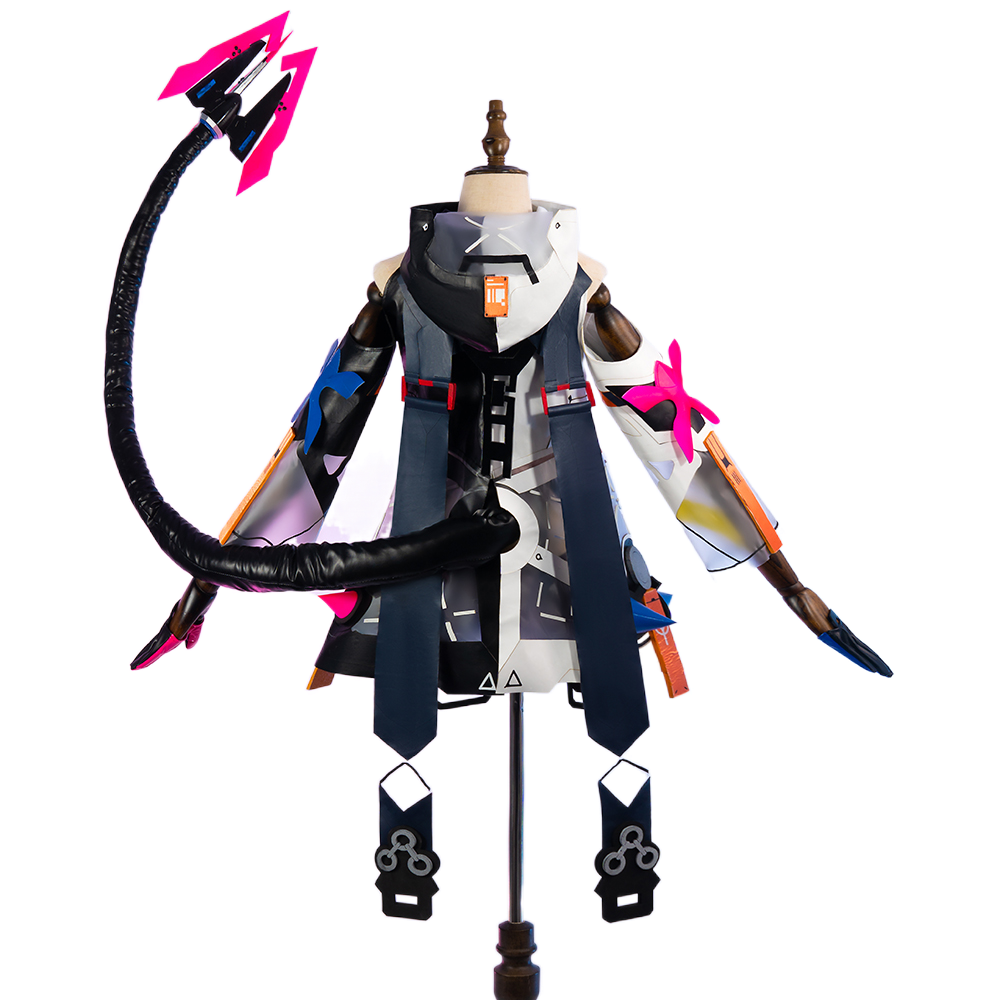 Disfraz de cosplay de Halloweez Impact 3rd Delta: atuendo único inspirado en el juego para Halloween y carnaval