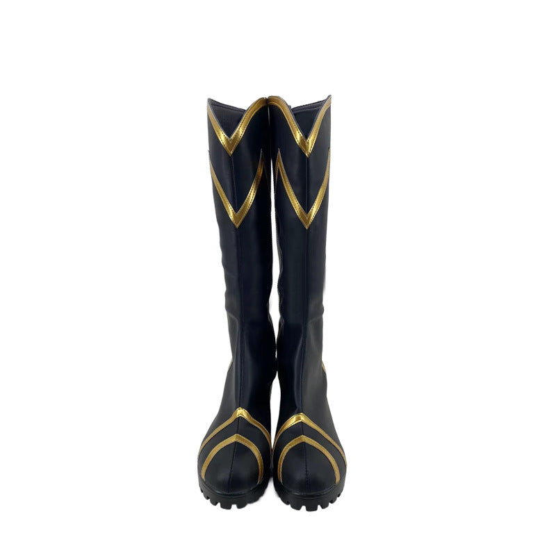 1437 Throne of Seal Long Haochen Cosplay Shoes for Anime Conventions - Halloweez
