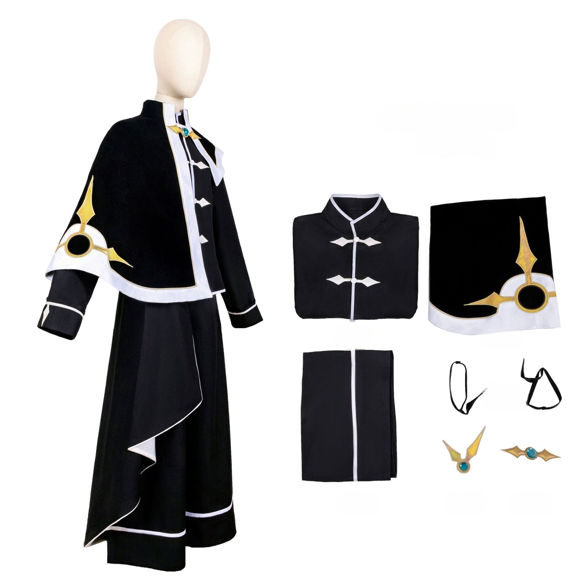 Cardcaptor Sakura Cosplay Costume - Sakura Kinomoto & Syaoran Li Outfit for Anime Fans - Halloweez