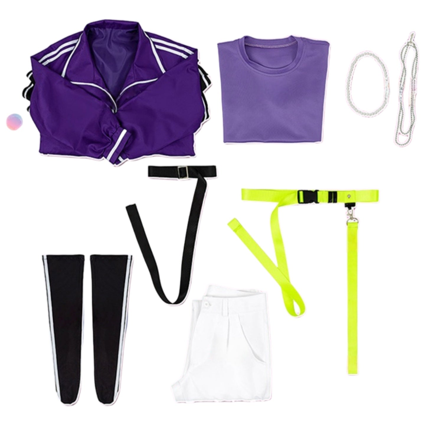 ParadoxLive VISTY Aoi Wu Yu Kui Cosplay Costume Unisex Custom Set for Game Fans - Halloweez