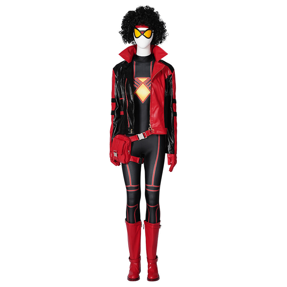 Halloweez Spider-Woman Jessica Drew Costume from Spider-Man: Across the Spider-Verse