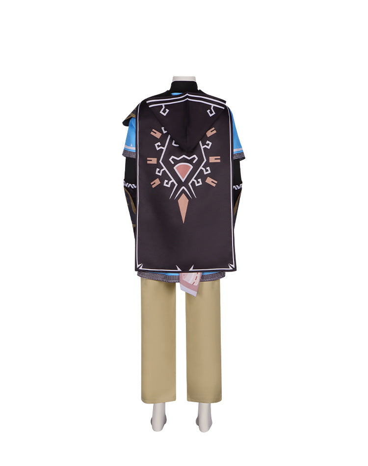 Legend of Zelda Breath of the Wild Tears of the Kingdom Link Cosplay Costume - Game Character Performance Outfit