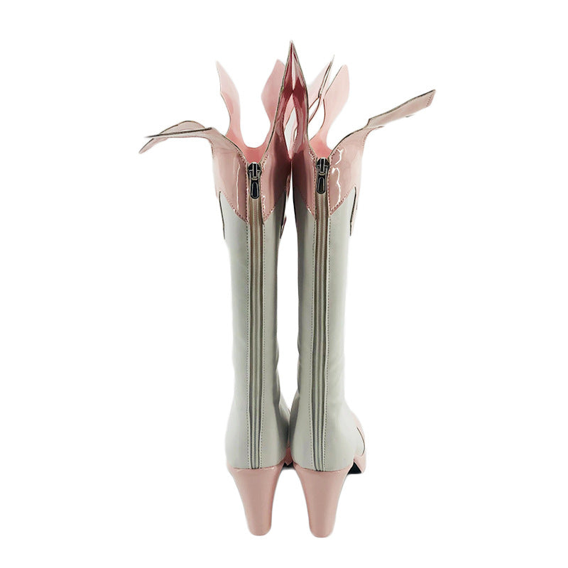 Genshin Impact Paimon COS Shoes - Anime Convention 2D Performance Shoes - Halloweez