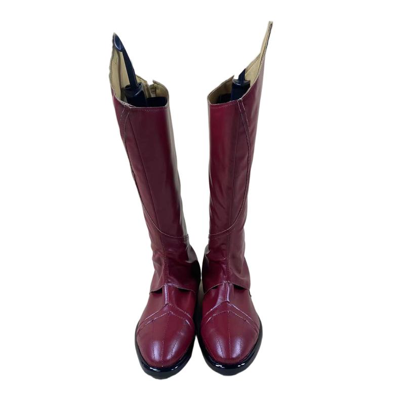 Fifth Personality Red Knight Cosplay Shoes for Identity V Game Fans - Halloweez