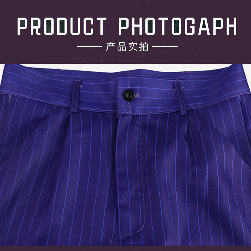 Dark Knight DC Joker Heath Ledger Cosplay Costume - Joker Suit Batman Men Halloween Performance Suit - Halloweez