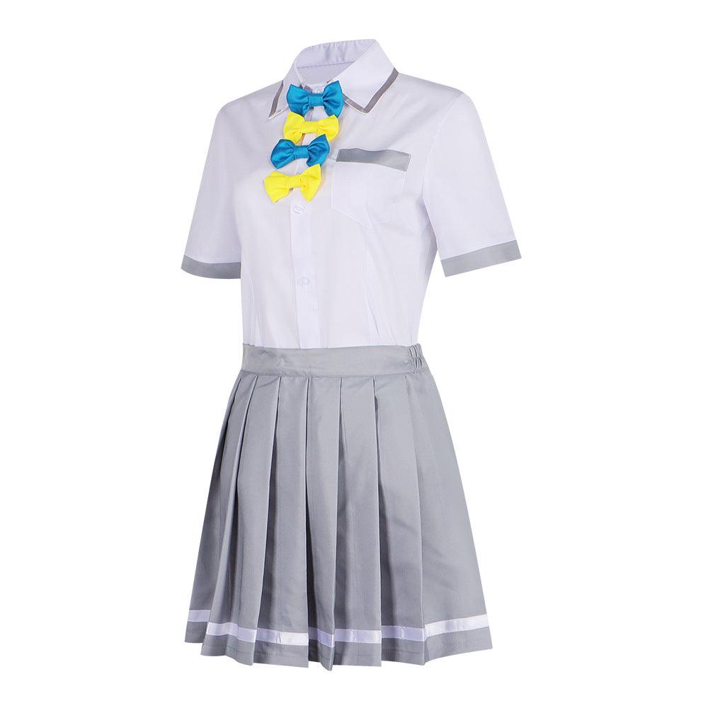 Yae Kokonoe, Shio Lemon, Komari Chika Cosplay JK School Uniform for The 8th Son? Are You Kidding Me? Anime - Halloweez