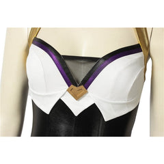 Halloweez K/DA Ahri Cosplay Costume - Alluring Leather Ensemble for Enthusiasts