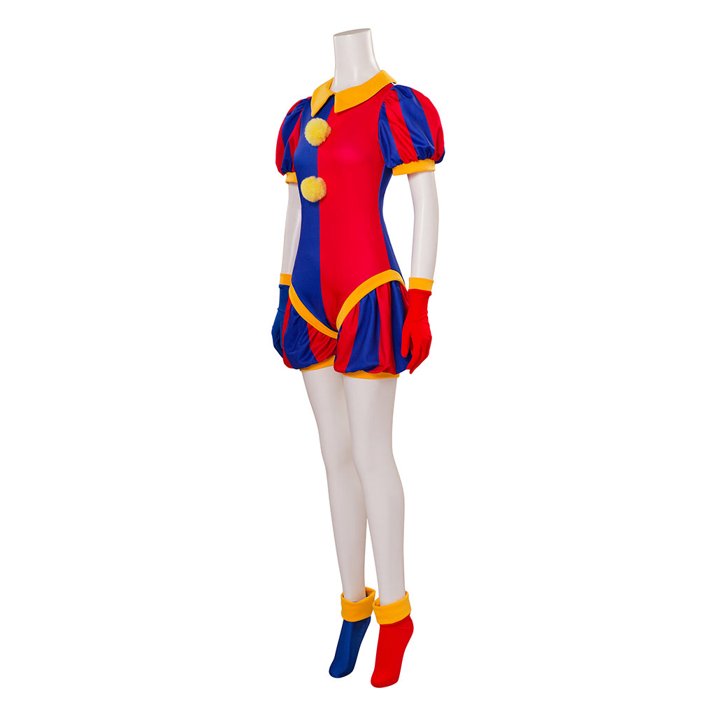 Harle Cosplay Bikini Suit Two-Piece Swimsuit Red Black for Halloween Carnival Party - Halloweez