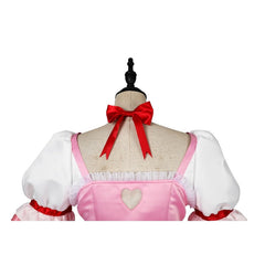 Halloweez Madoka Kaname Matte Satin Custom Cosplay Costume for Anime Enthusiasts