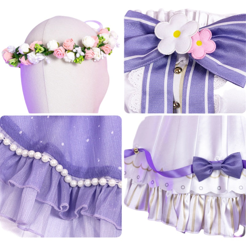 lovelive Nijigasaki High School Idol Club Tennoji Rina Cosplay Costume for Women - Halloweez