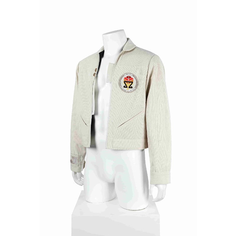 Chaqueta blanca de esqueleto de Star Wars para Halloween: traje de cosplay de Halloween de primera calidad