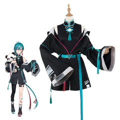 VTuber Ryuu Shen Cosplay Costume for Anime Fans - Green Fairy Outfit - Halloweez
