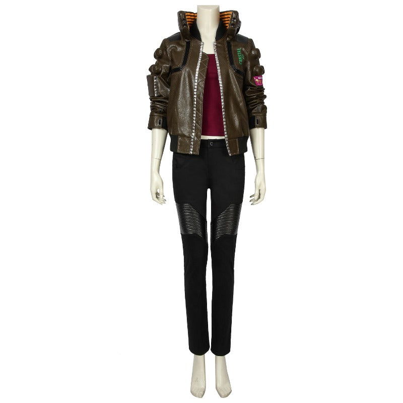 Halloweez Cyberpunk 2077 Female Cosplay Jacket - Premium Women's Cosplay Costume