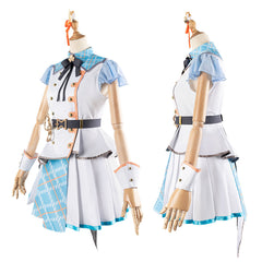 World Project Hanairo More More Jump Cosplay Costume Anime Dress Set - Halloweez