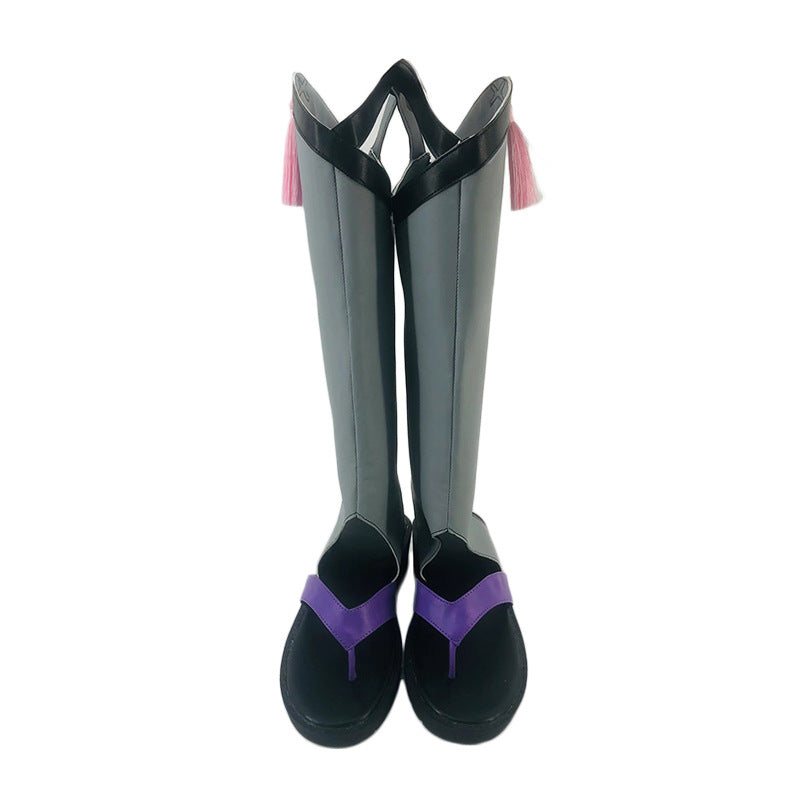 Genshin Impact Scaramouche COS Shoes for Comic Conventions and 2D Performances - Halloweez