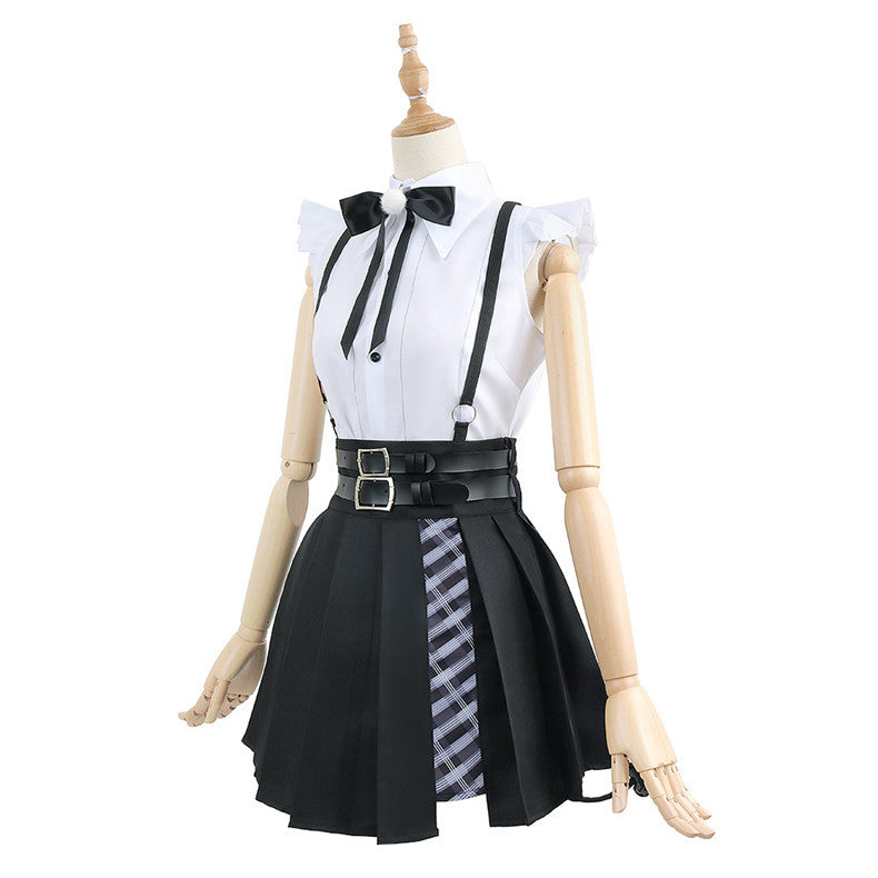 VTuber Tokoyami Towa Cosplay Costume Set - Anime VTuber Outfit for Fans - Halloweez