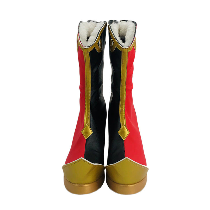 Genshin Impact Yanfei COS Shoes - Anime Convention Performance Shoes for 2D Cosplay - Halloweez